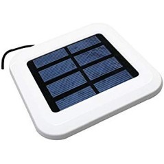 Placa solar para ventilador